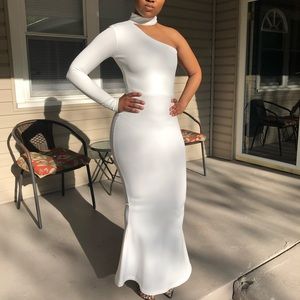 Missguided White Prom/Homecoming Gown